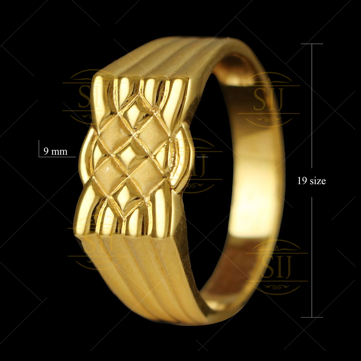 Buy quality Gold Casting Gents Ring 916 in Ahmedabad